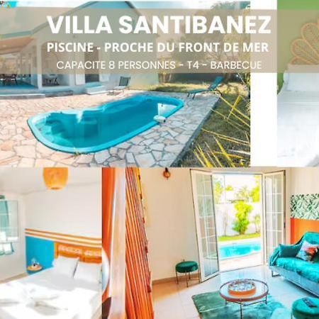 VILLA SANTIBANEZ - Villa avec piscine à St André Le Patelin Exterior foto